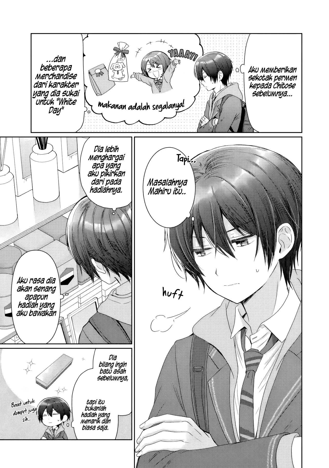 Otonari no Tenshi-sama ni Itsunomanika Dame Ningen ni Sareteita Ken Chapter 19.1 - halaman 3