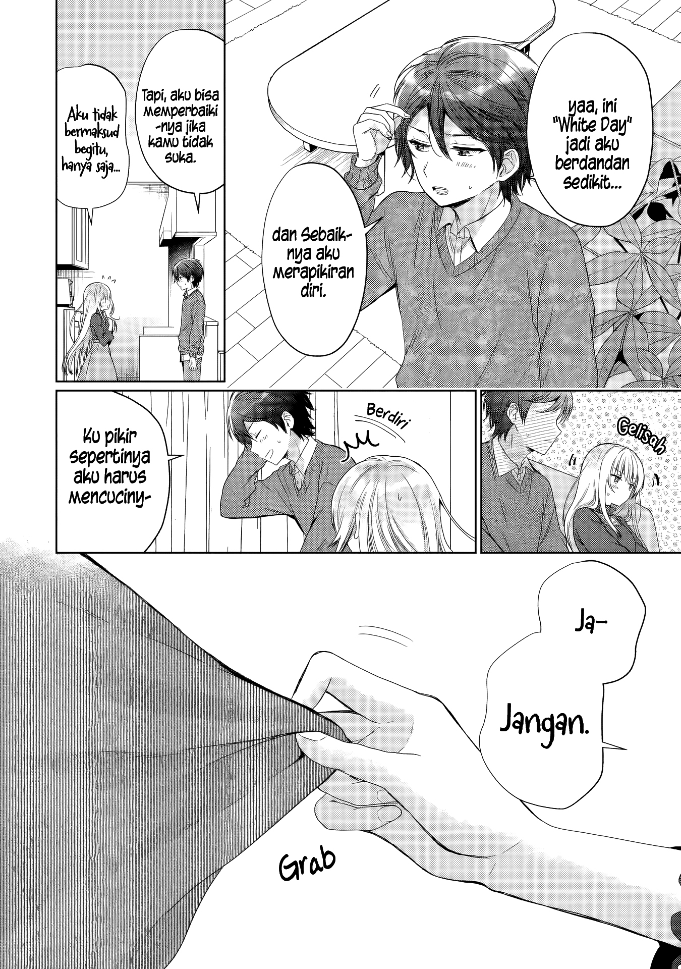 Otonari no Tenshi-sama ni Itsunomanika Dame Ningen ni Sareteita Ken Chapter 19.2 - halaman 1