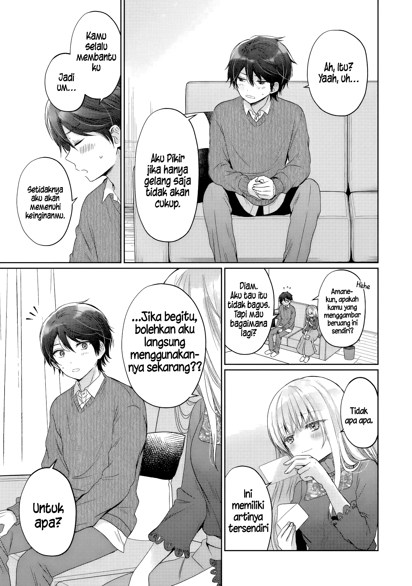 Otonari no Tenshi-sama ni Itsunomanika Dame Ningen ni Sareteita Ken Chapter 19.2 - halaman 6