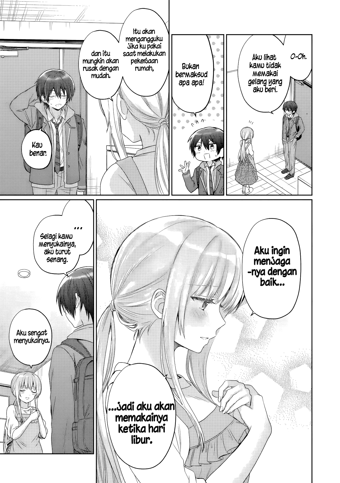 Otonari no Tenshi-sama ni Itsunomanika Dame Ningen ni Sareteita Ken Chapter 19.3 - halaman 8