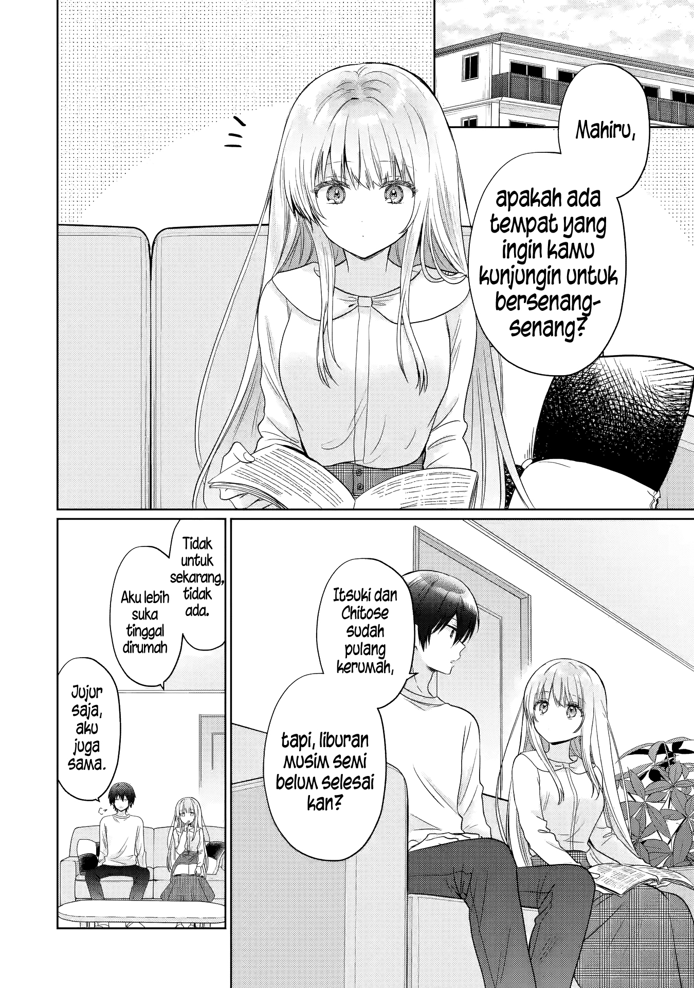 Otonari no Tenshi-sama ni Itsunomanika Dame Ningen ni Sareteita Ken Chapter 21.1 - halaman 2