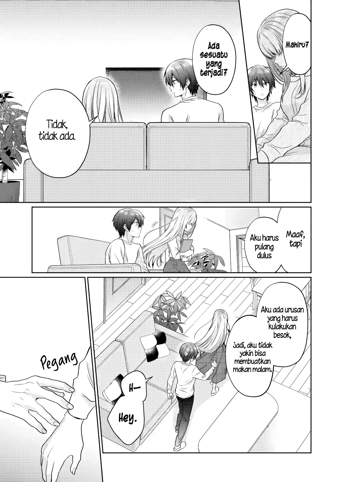 Otonari no Tenshi-sama ni Itsunomanika Dame Ningen ni Sareteita Ken Chapter 21.1 - halaman 7