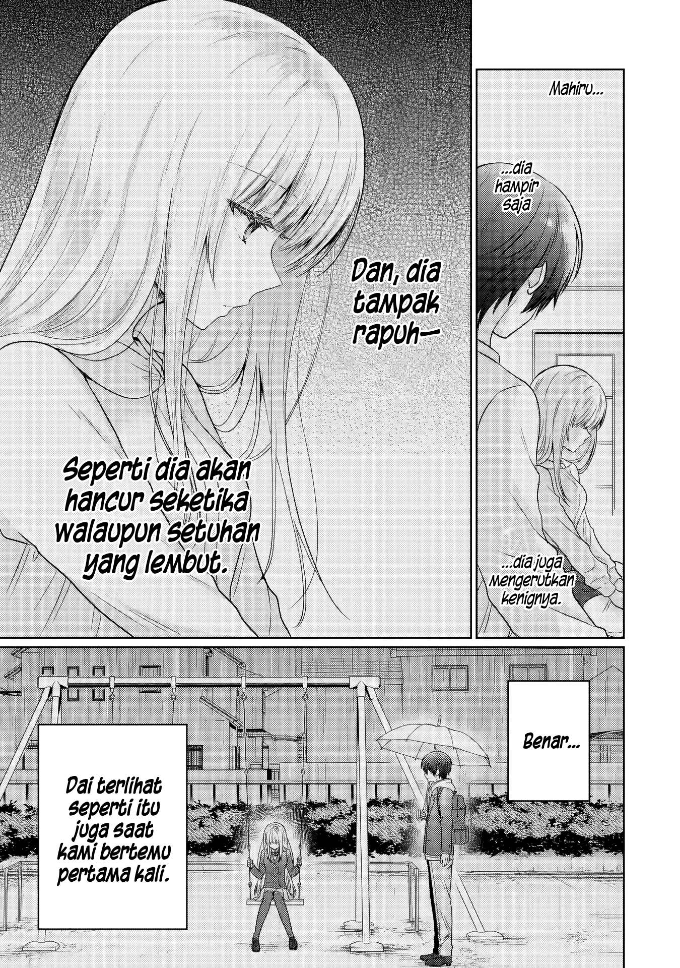 Otonari no Tenshi-sama ni Itsunomanika Dame Ningen ni Sareteita Ken Chapter 21.1 - halaman 9