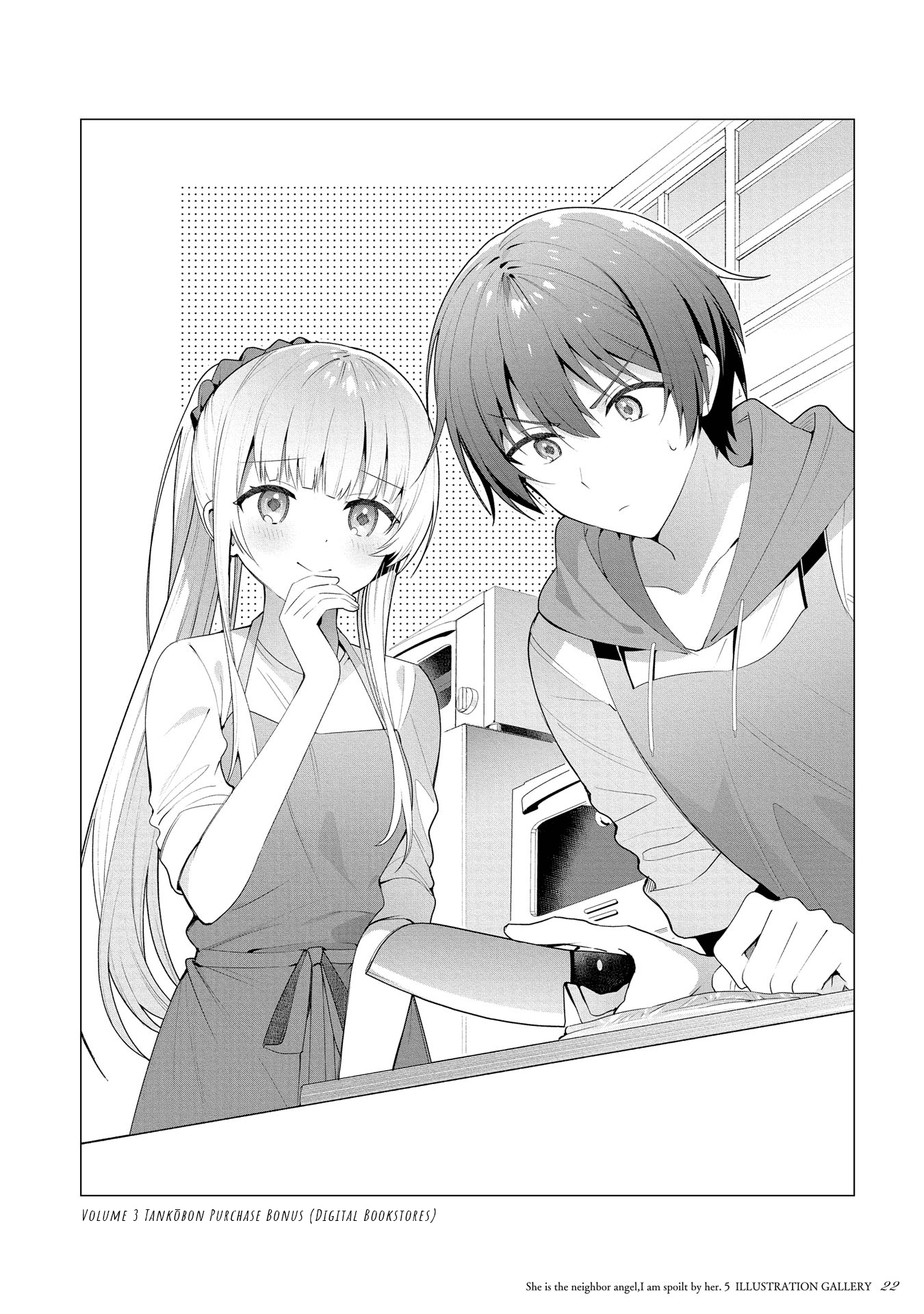 Otonari no Tenshi-sama ni Itsunomanika Dame Ningen ni Sareteita Ken Chapter 21.5 - halaman 23