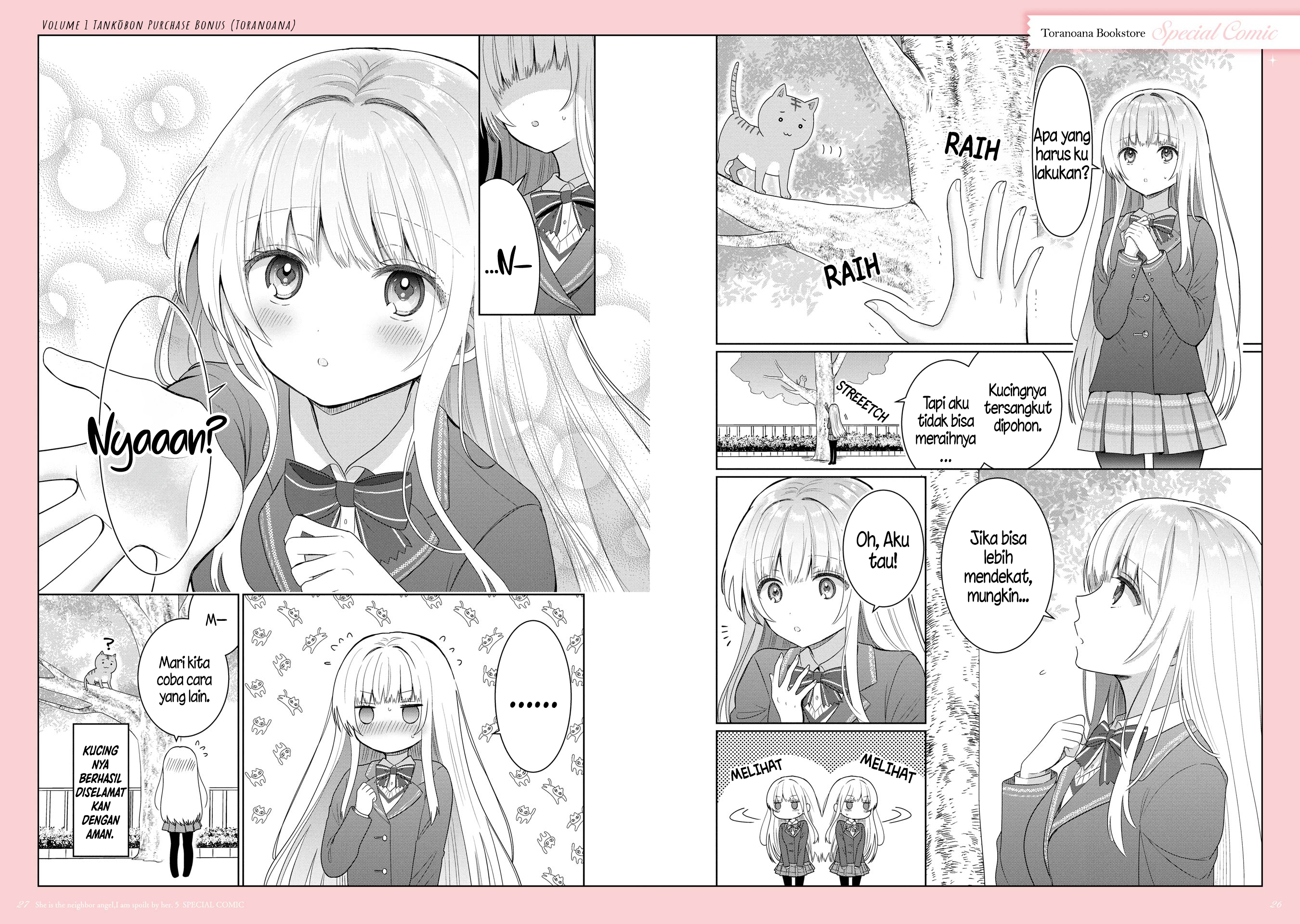 Otonari no Tenshi-sama ni Itsunomanika Dame Ningen ni Sareteita Ken Chapter 21.5 - halaman 26