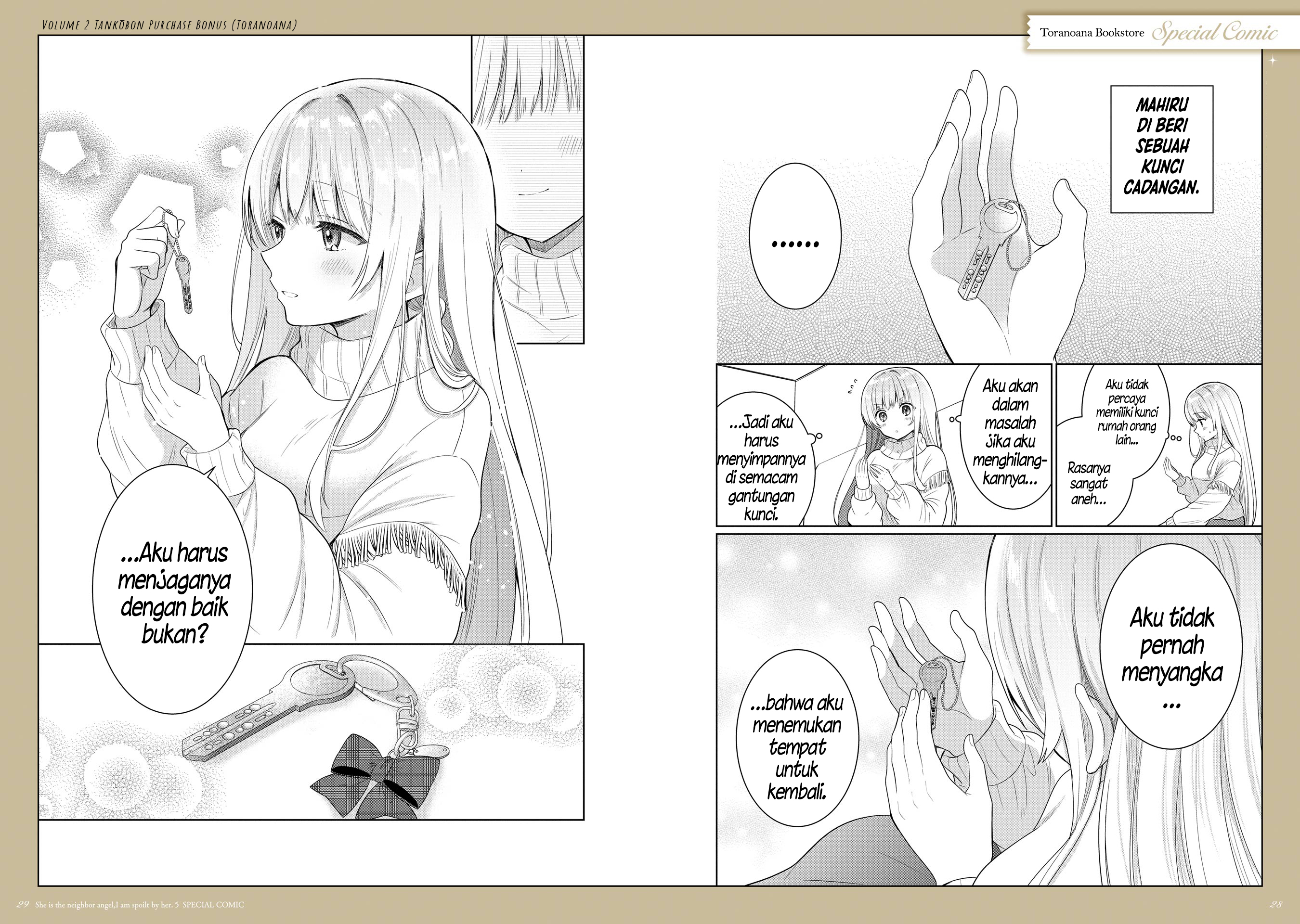 Otonari no Tenshi-sama ni Itsunomanika Dame Ningen ni Sareteita Ken Chapter 21.5 - halaman 27