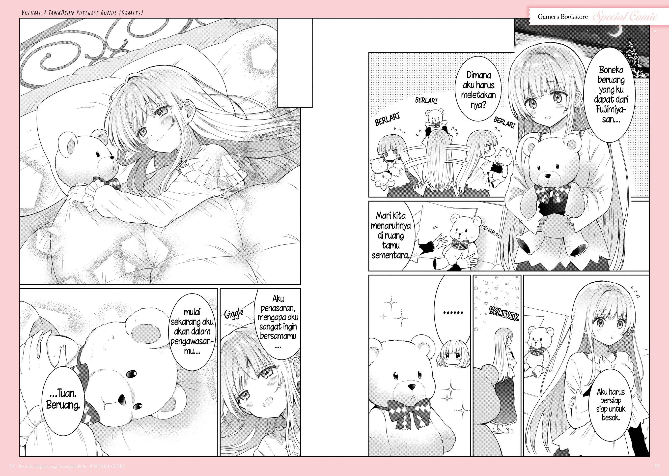 Otonari no Tenshi-sama ni Itsunomanika Dame Ningen ni Sareteita Ken Chapter 21.5 - halaman 28