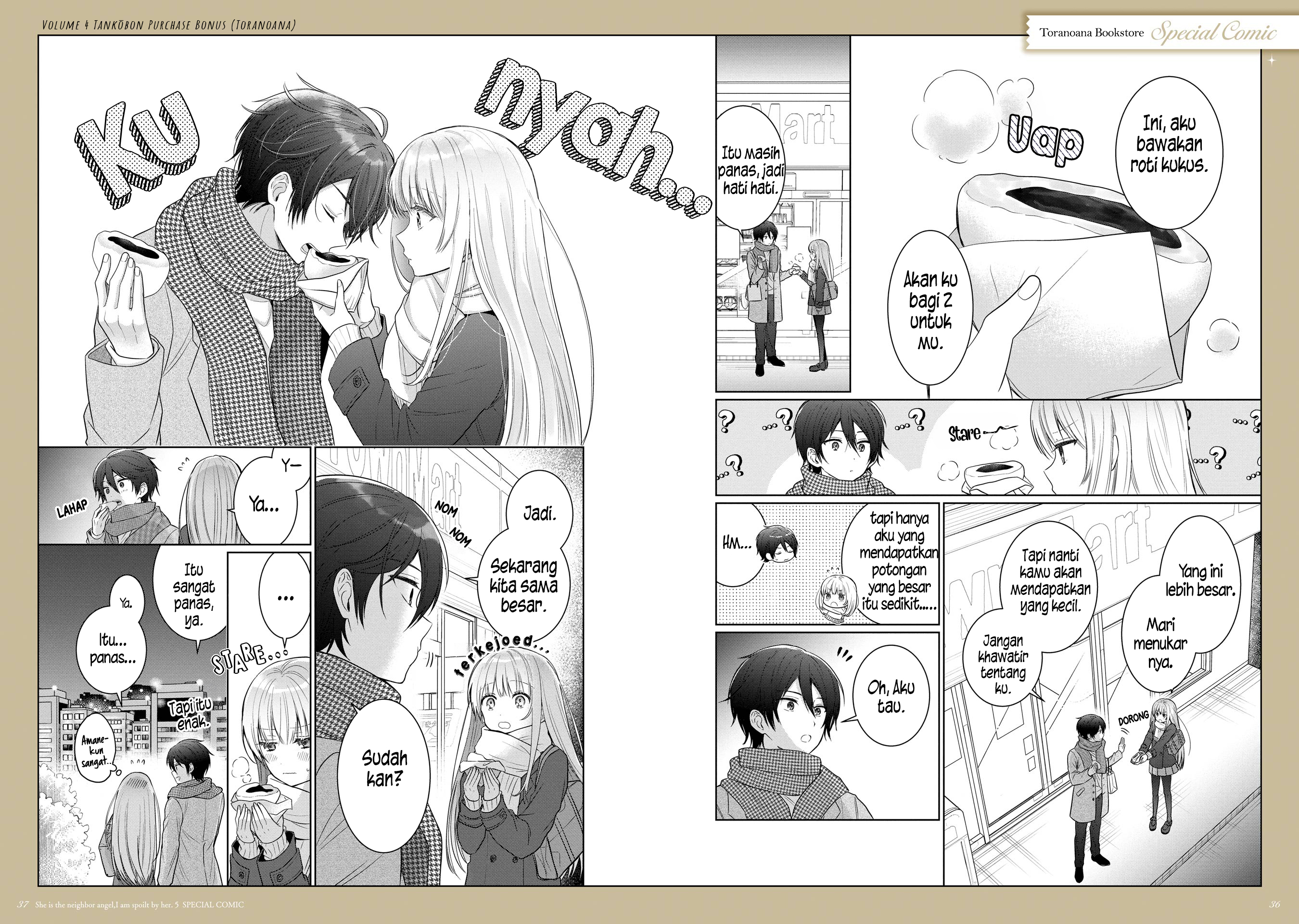 Otonari no Tenshi-sama ni Itsunomanika Dame Ningen ni Sareteita Ken Chapter 21.5 - halaman 31