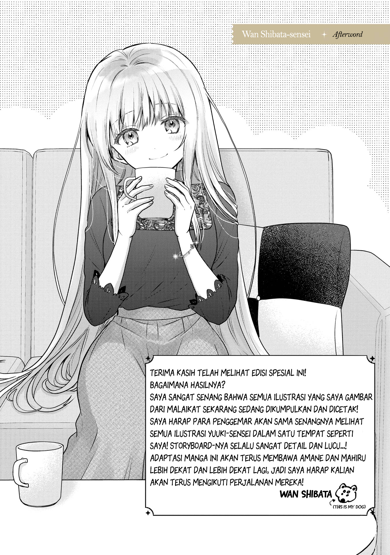 Otonari no Tenshi-sama ni Itsunomanika Dame Ningen ni Sareteita Ken Chapter 21.5 - halaman 39