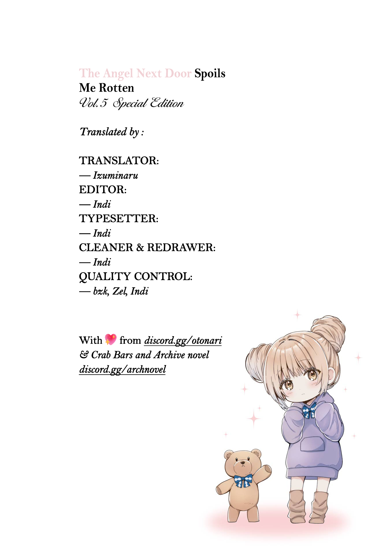 Otonari no Tenshi-sama ni Itsunomanika Dame Ningen ni Sareteita Ken Chapter 21.5 - halaman 41