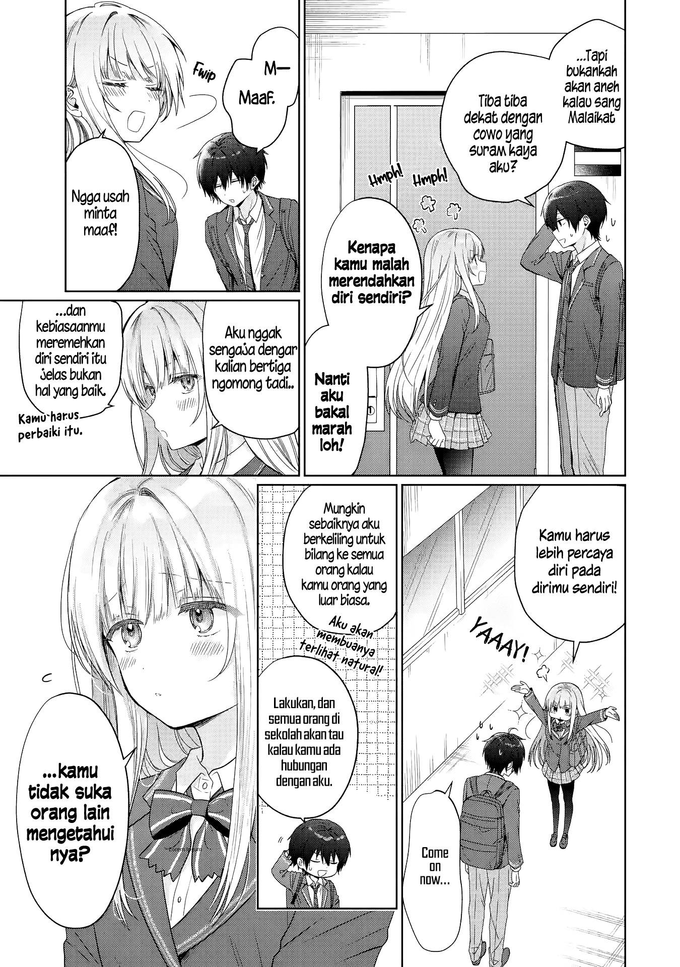 Otonari no Tenshi-sama ni Itsunomanika Dame Ningen ni Sareteita Ken Chapter 24.4 - halaman 12