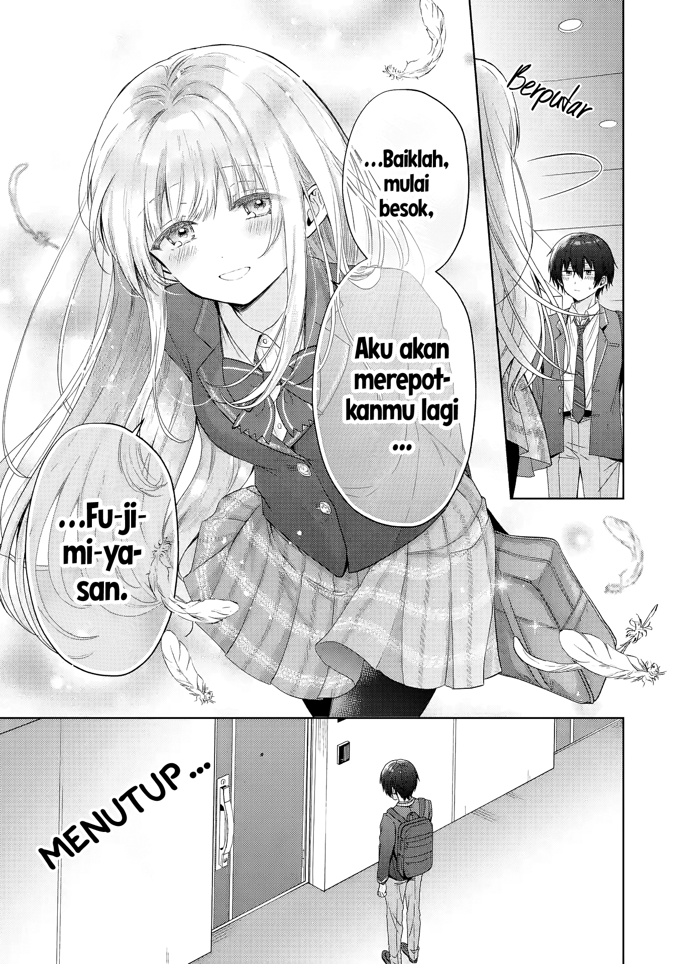 Otonari no Tenshi-sama ni Itsunomanika Dame Ningen ni Sareteita Ken Chapter 24.4 - halaman 14