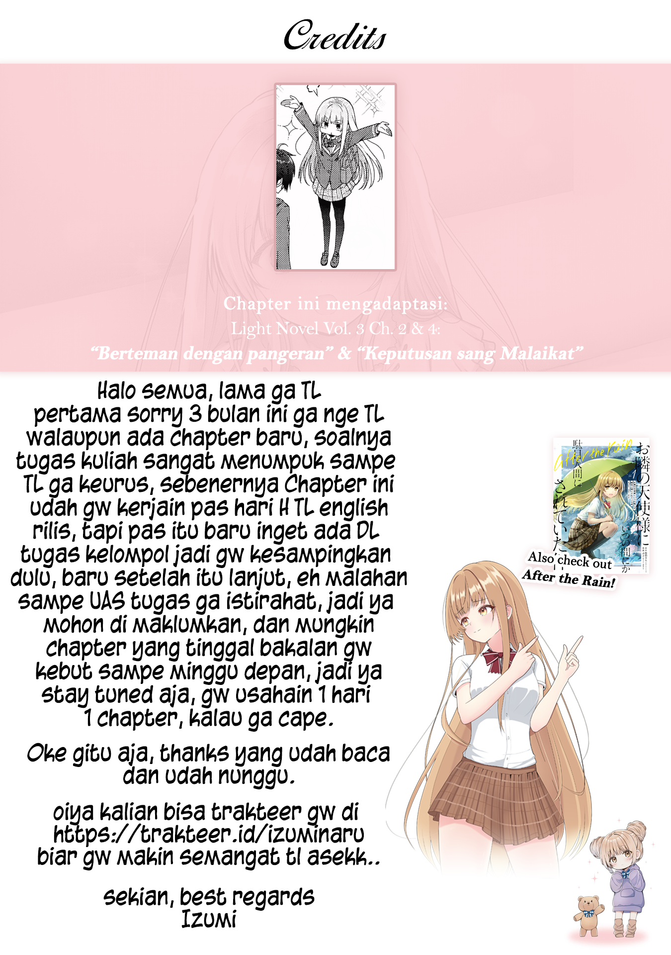 Otonari no Tenshi-sama ni Itsunomanika Dame Ningen ni Sareteita Ken Chapter 24.4 - halaman 24