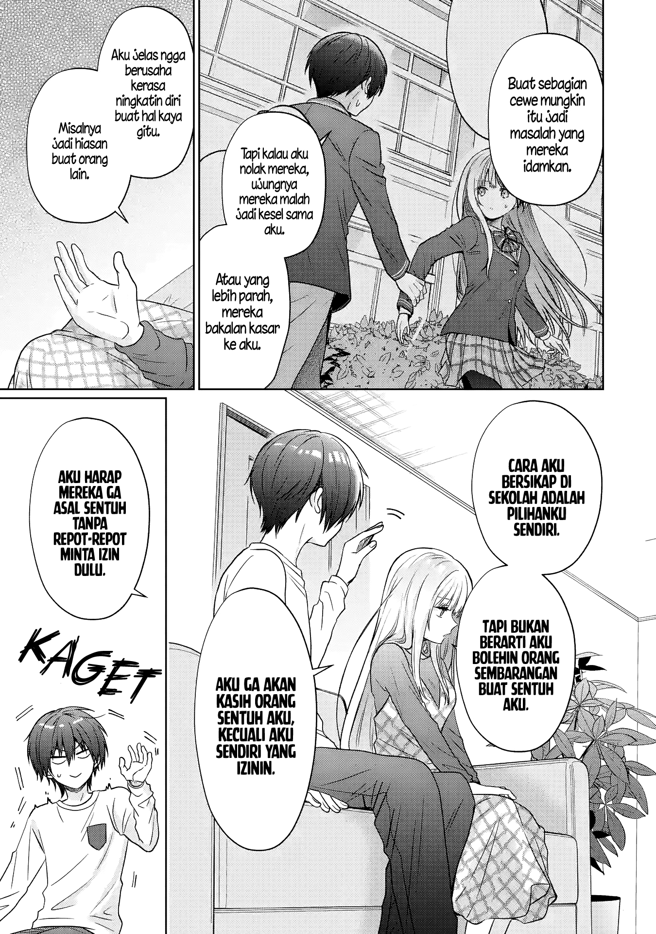 Otonari no Tenshi-sama ni Itsunomanika Dame Ningen ni Sareteita Ken Chapter 25.4 - halaman 3