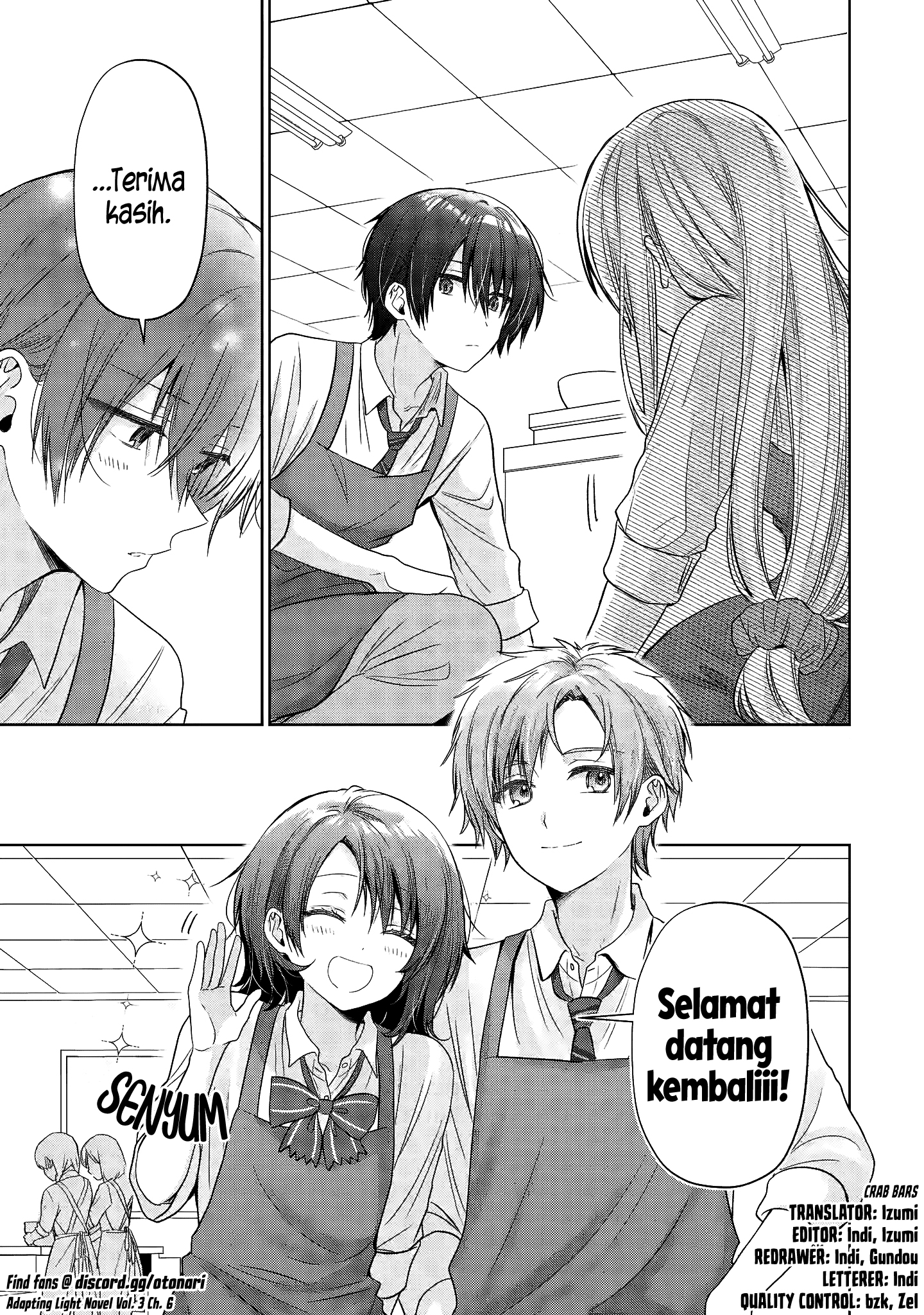 Otonari no Tenshi-sama ni Itsunomanika Dame Ningen ni Sareteita Ken Chapter 26.3 - halaman 1