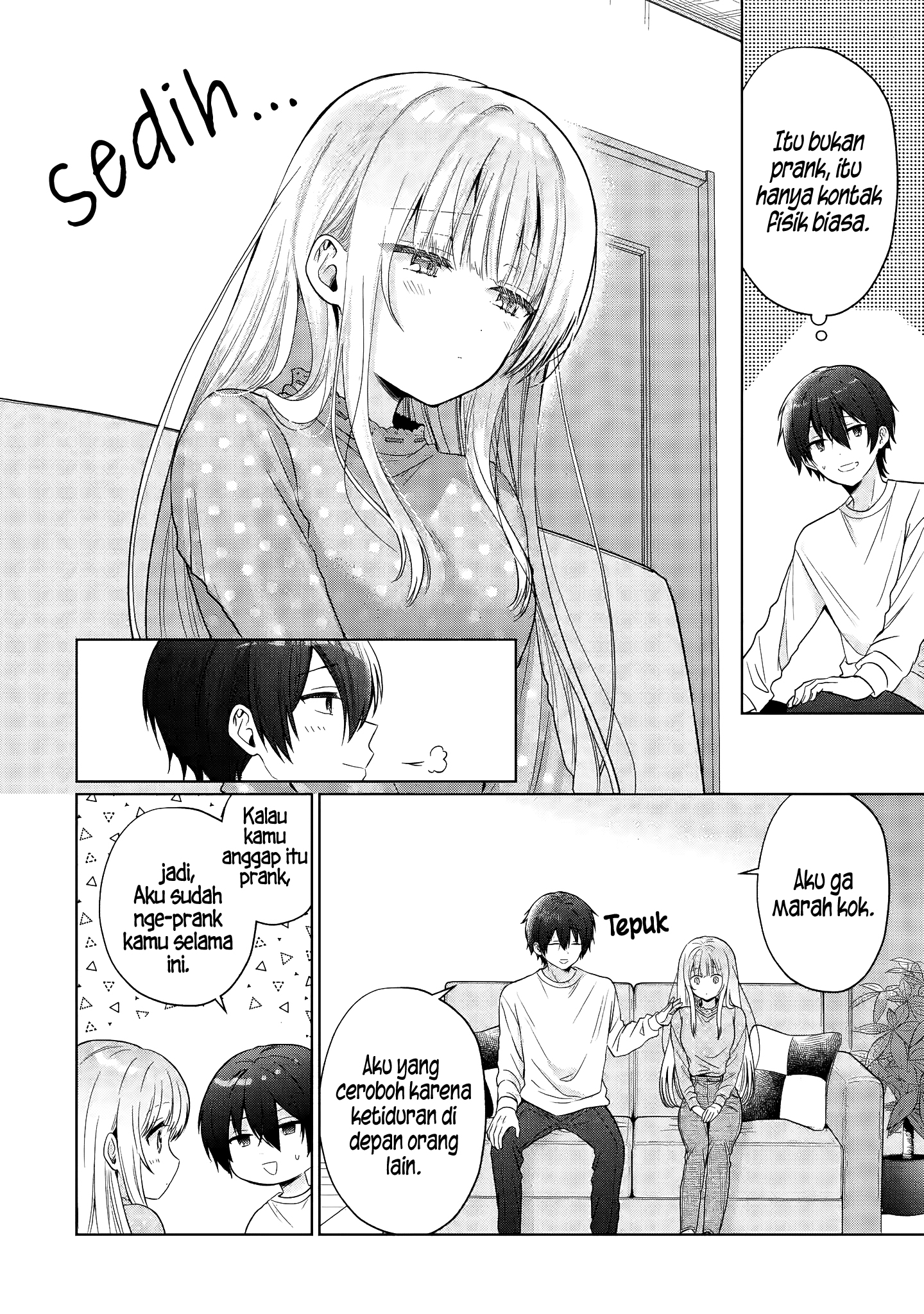 Otonari no Tenshi-sama ni Itsunomanika Dame Ningen ni Sareteita Ken Chapter 27.2 - halaman 4