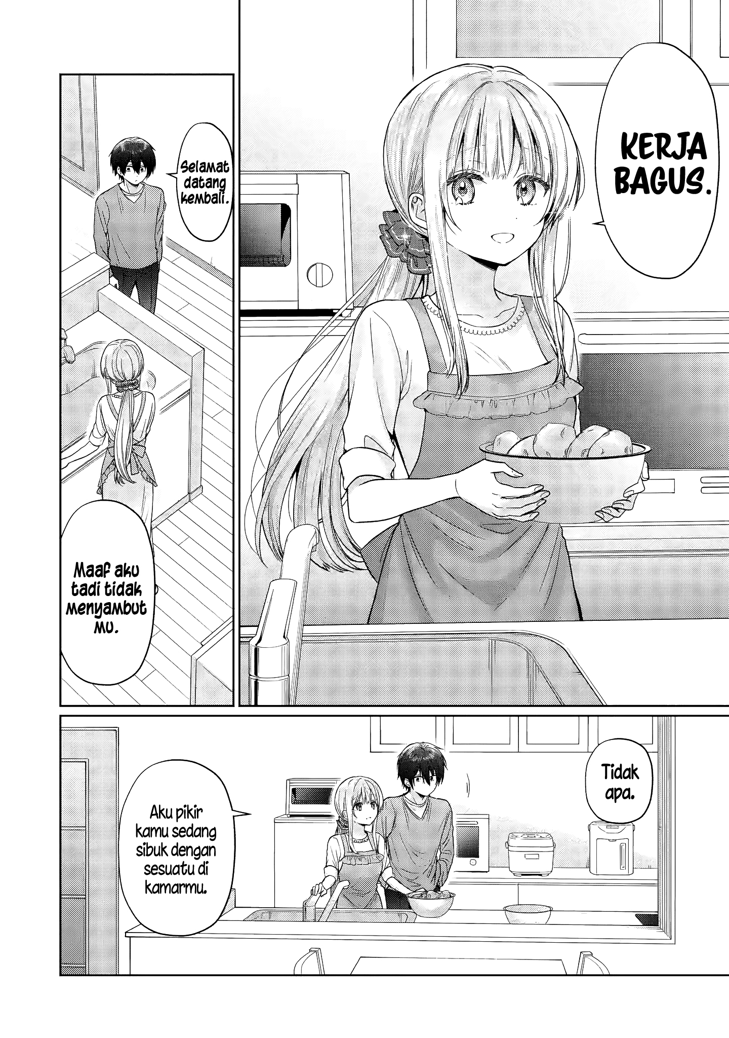 Otonari no Tenshi-sama ni Itsunomanika Dame Ningen ni Sareteita Ken Chapter 27.3 - halaman 4