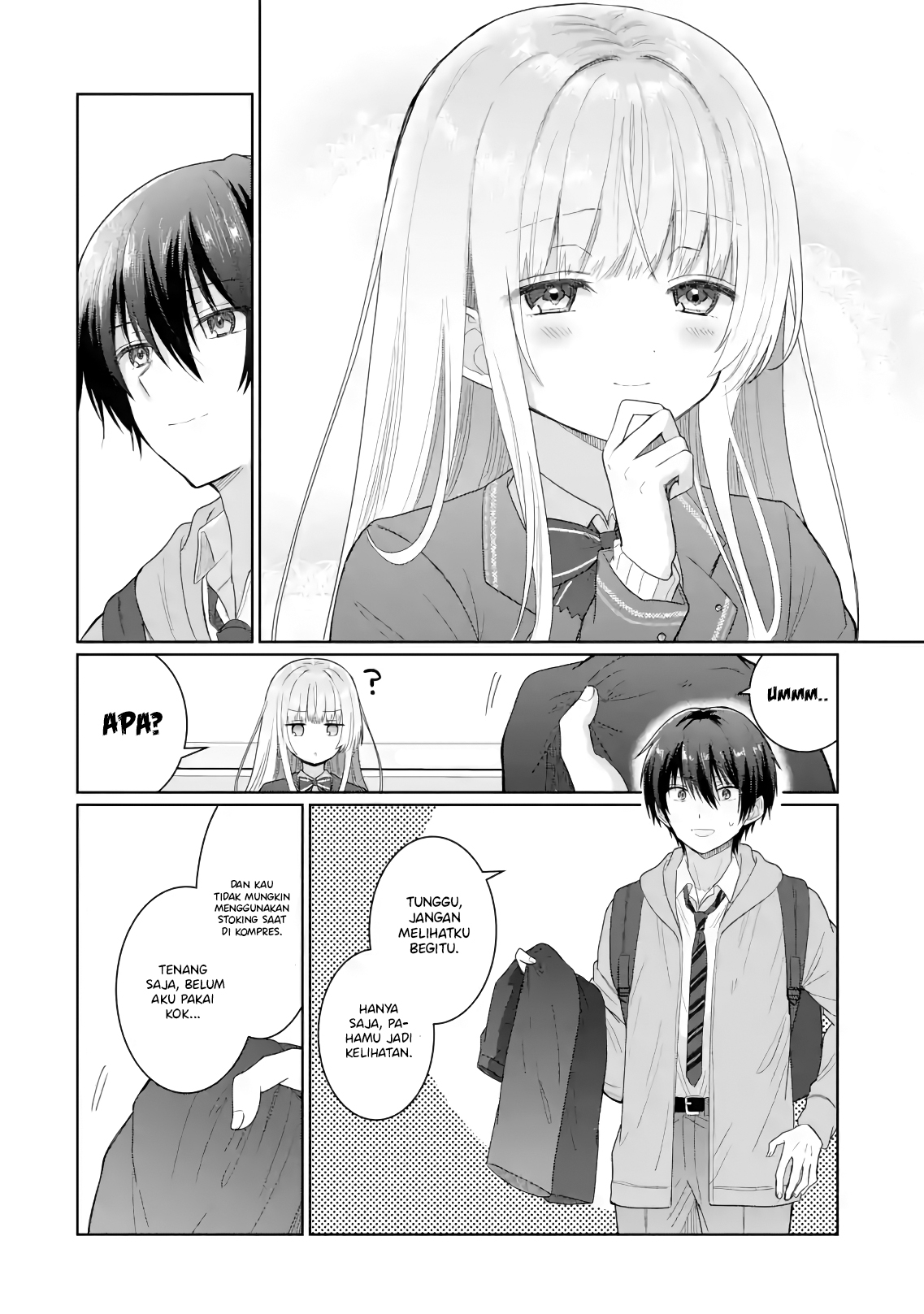 Otonari no Tenshi-sama ni Itsunomanika Dame Ningen ni Sareteita Ken Chapter 4.3 - halaman 7