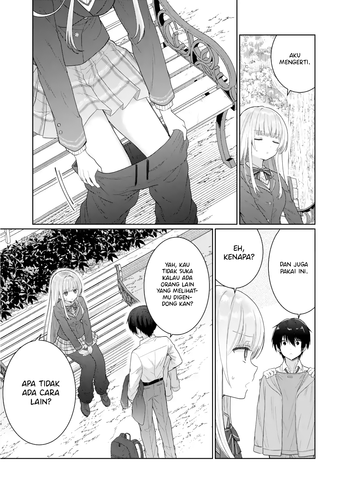 Otonari no Tenshi-sama ni Itsunomanika Dame Ningen ni Sareteita Ken Chapter 4.3 - halaman 8