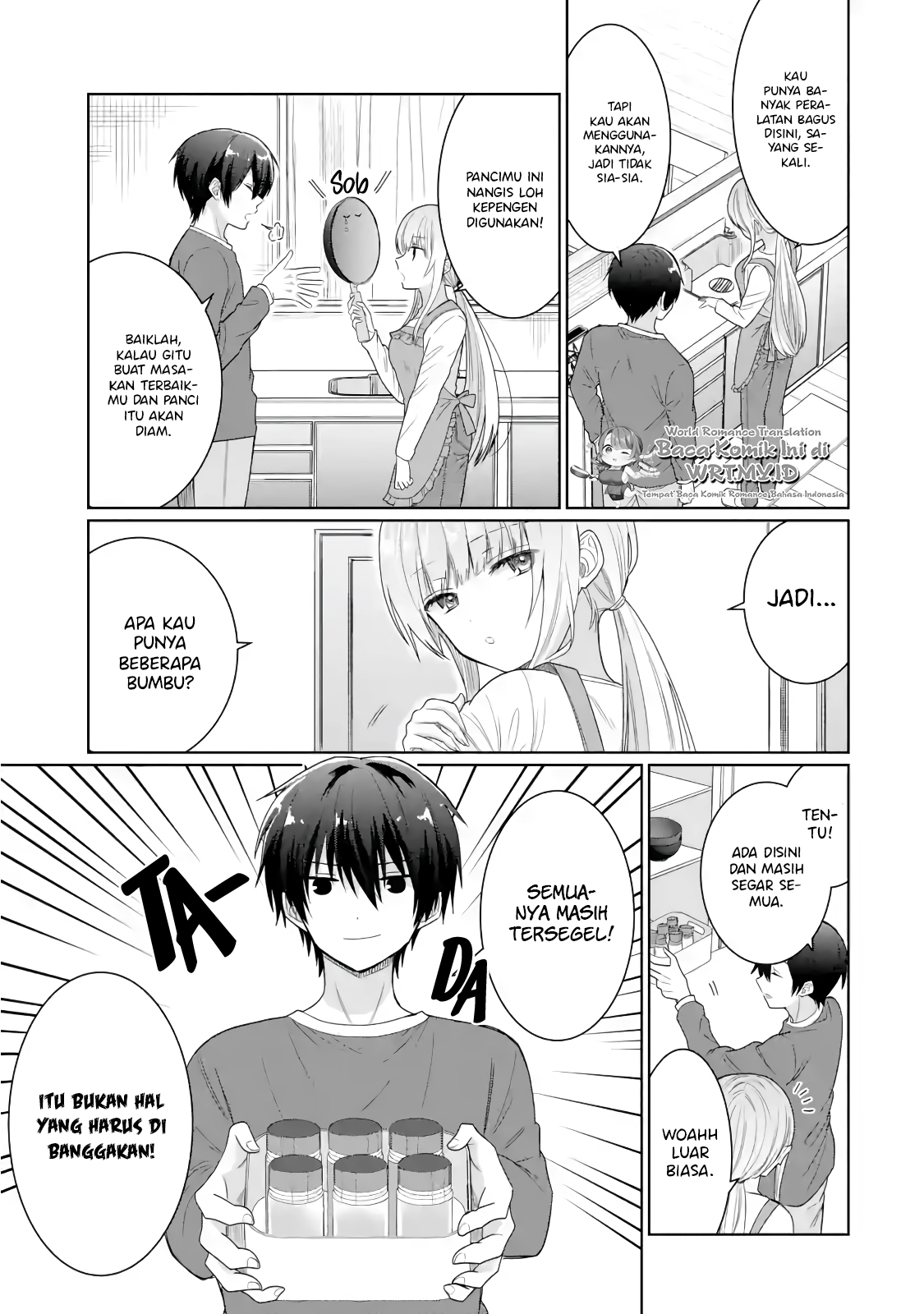Otonari no Tenshi-sama ni Itsunomanika Dame Ningen ni Sareteita Ken Chapter 5.1 - halaman 8