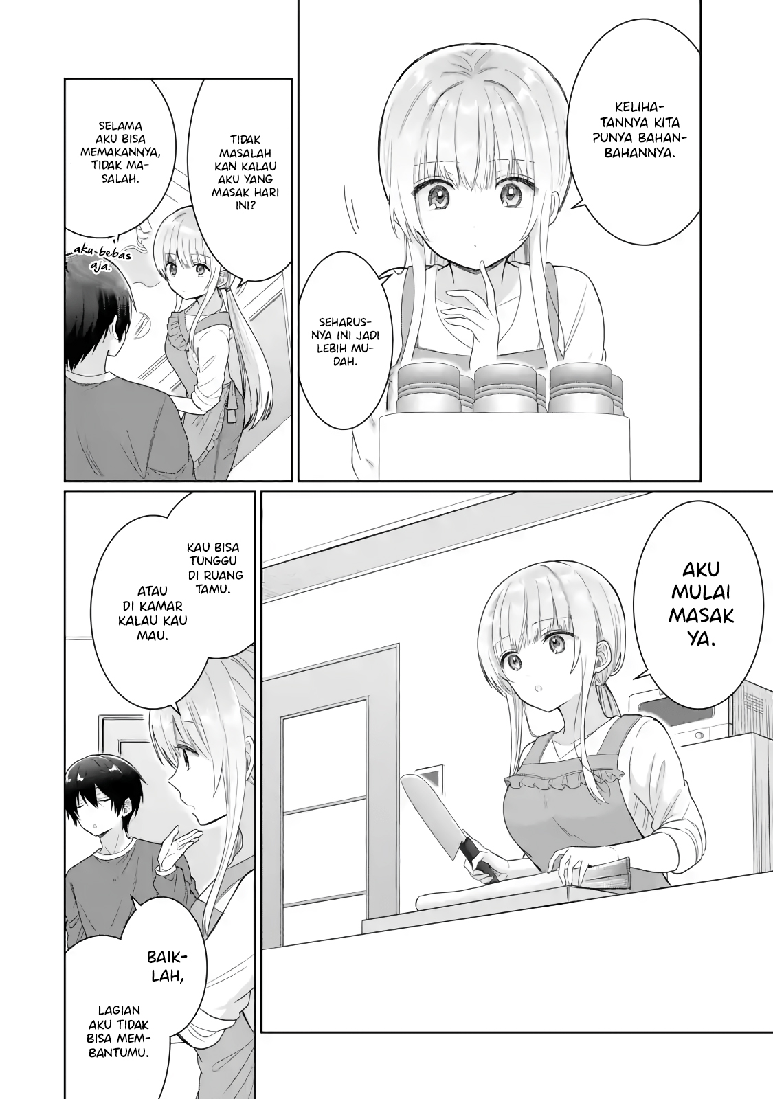 Otonari no Tenshi-sama ni Itsunomanika Dame Ningen ni Sareteita Ken Chapter 5.1 - halaman 9