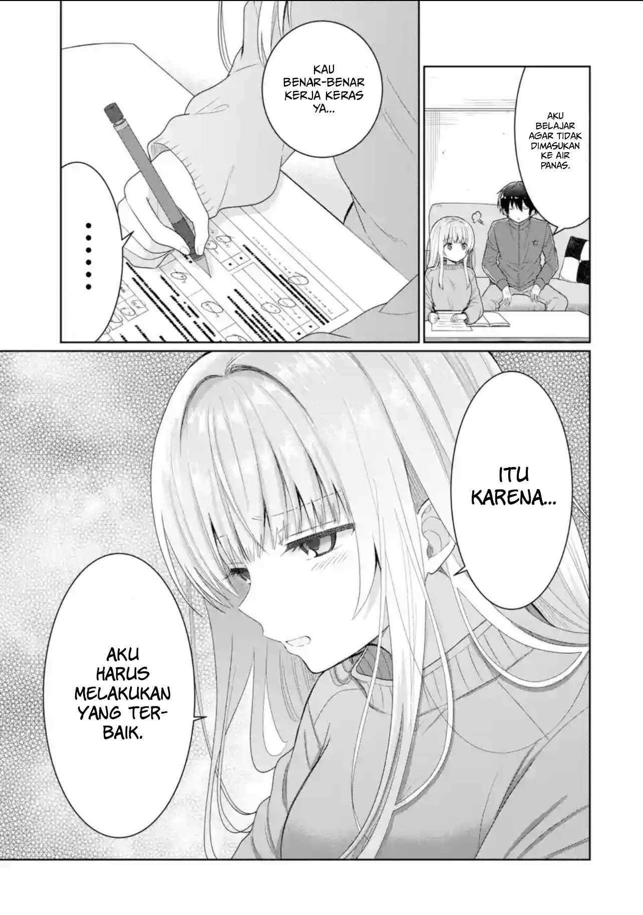 Otonari no Tenshi-sama ni Itsunomanika Dame Ningen ni Sareteita Ken Chapter 6.1 - halaman 10