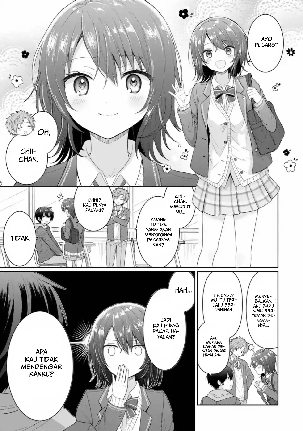 Otonari no Tenshi-sama ni Itsunomanika Dame Ningen ni Sareteita Ken Chapter 6.1 - halaman 6