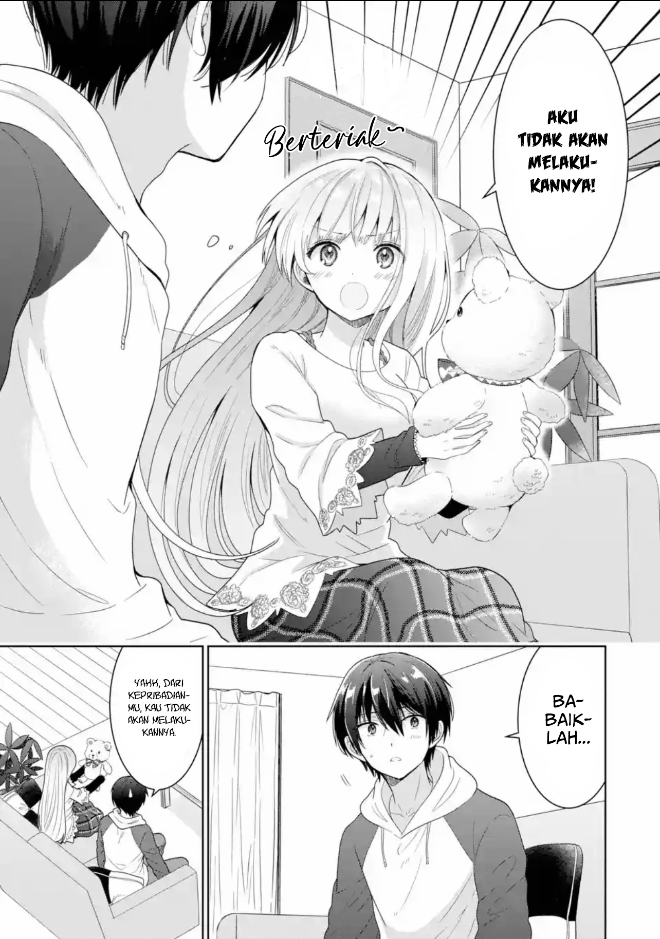 Otonari no Tenshi-sama ni Itsunomanika Dame Ningen ni Sareteita Ken Chapter 6.4 - halaman 4