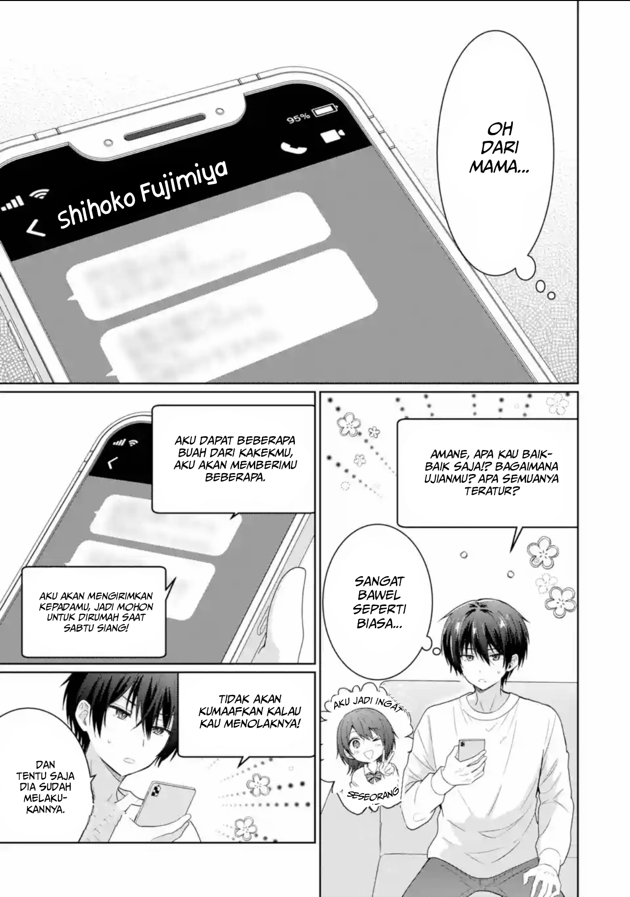 Otonari no Tenshi-sama ni Itsunomanika Dame Ningen ni Sareteita Ken Chapter 7.1 - halaman 10