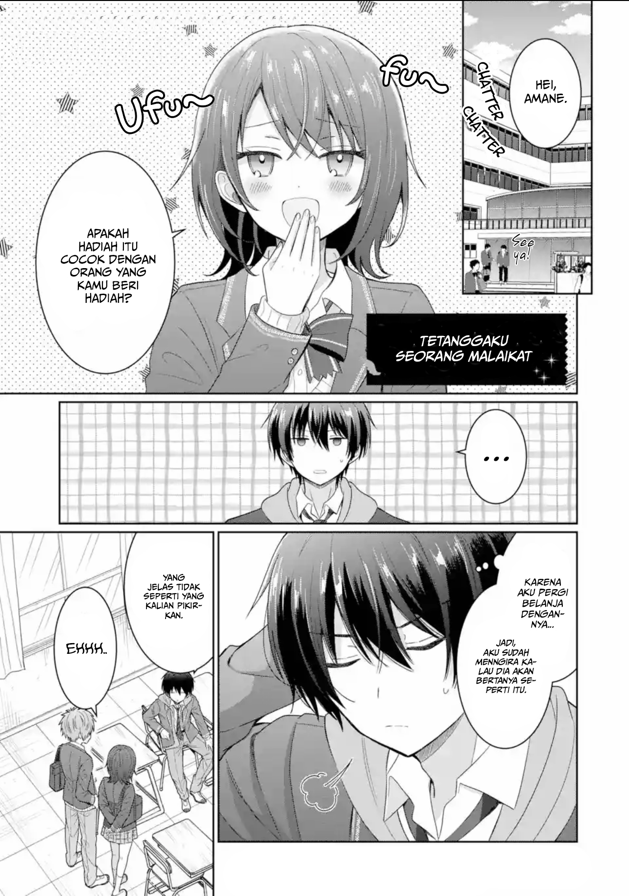 Otonari no Tenshi-sama ni Itsunomanika Dame Ningen ni Sareteita Ken Chapter 7.1 - halaman 2