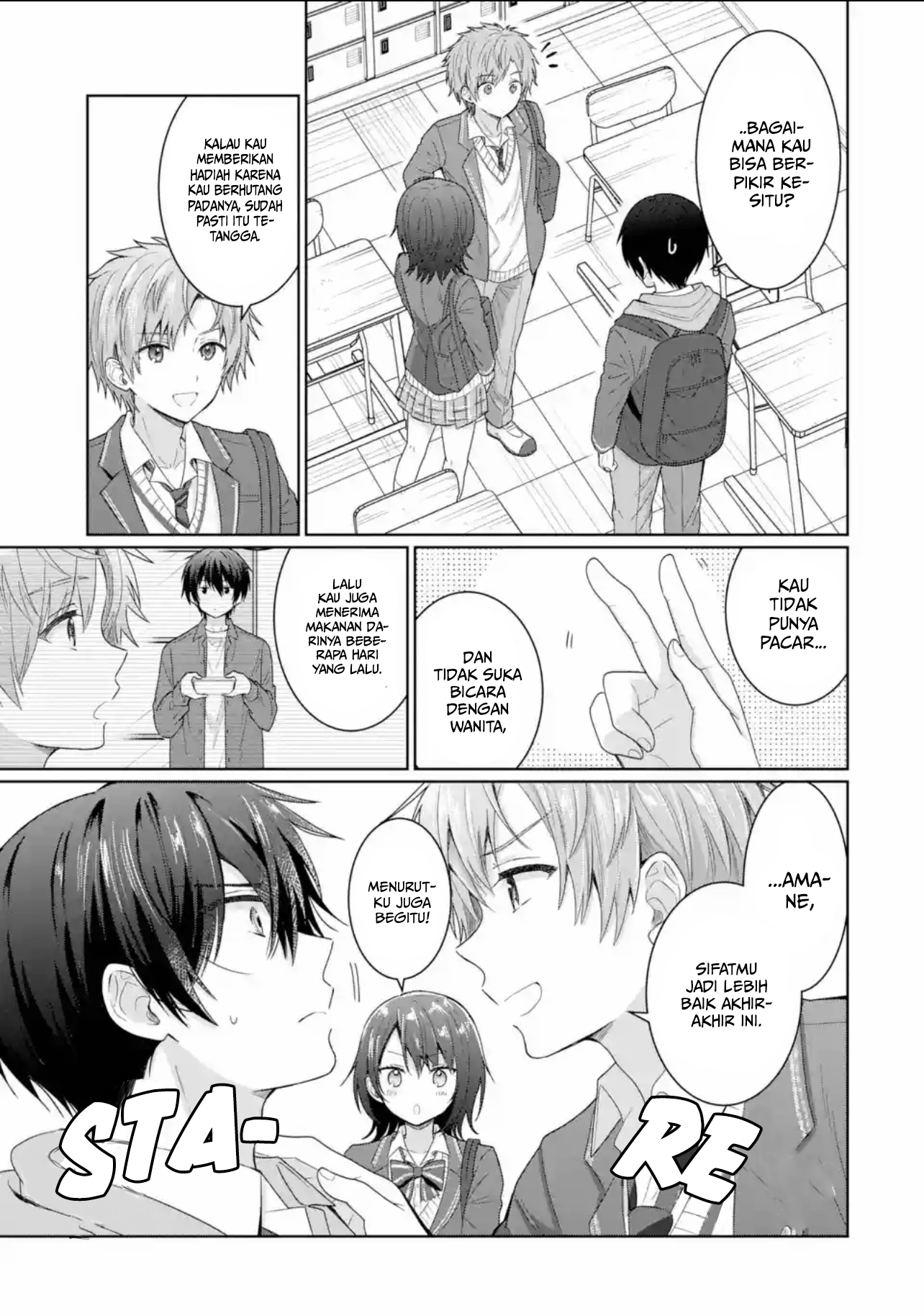 Otonari no Tenshi-sama ni Itsunomanika Dame Ningen ni Sareteita Ken Chapter 7.1 - halaman 4