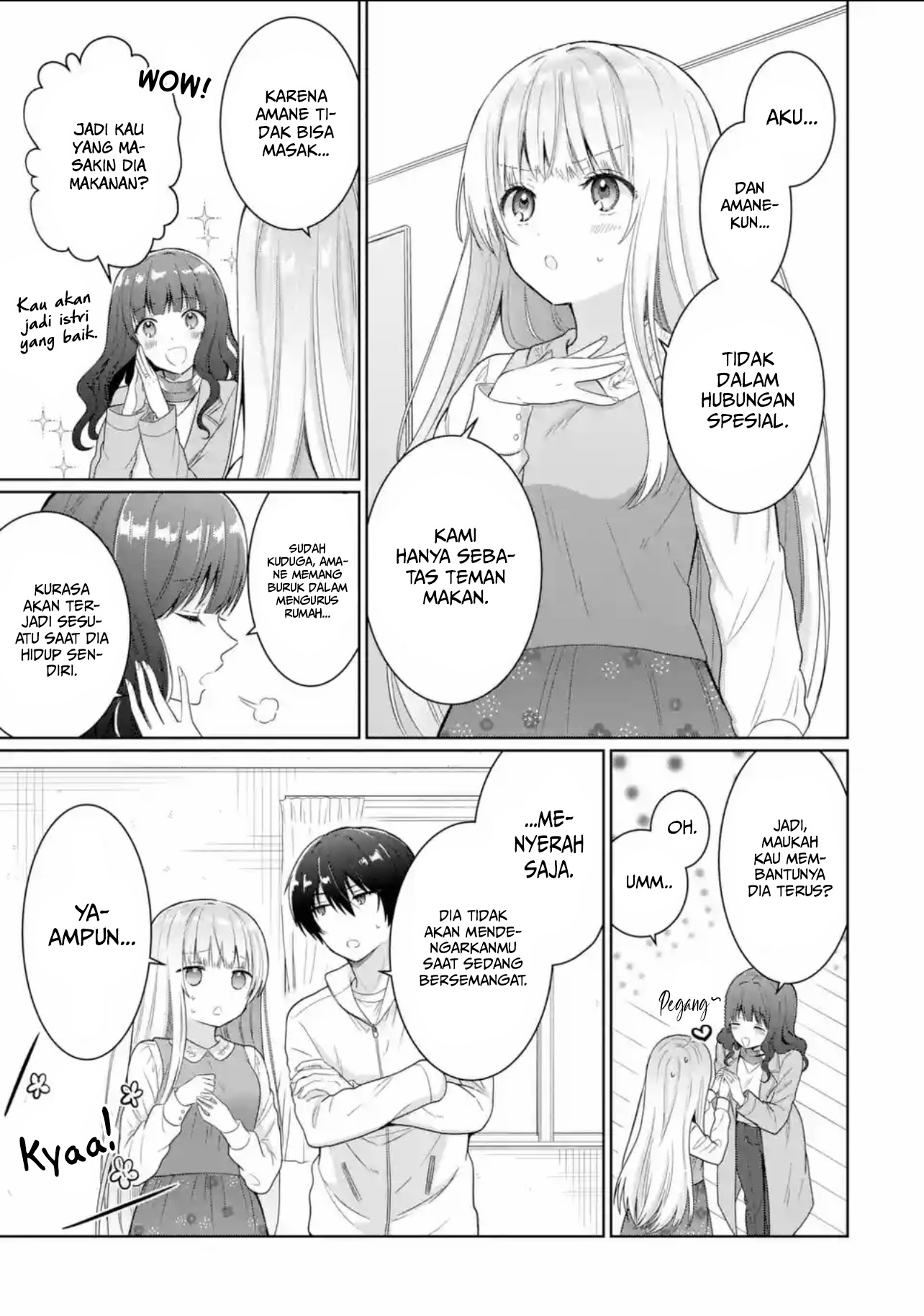 Otonari no Tenshi-sama ni Itsunomanika Dame Ningen ni Sareteita Ken Chapter 8.2 - halaman 4