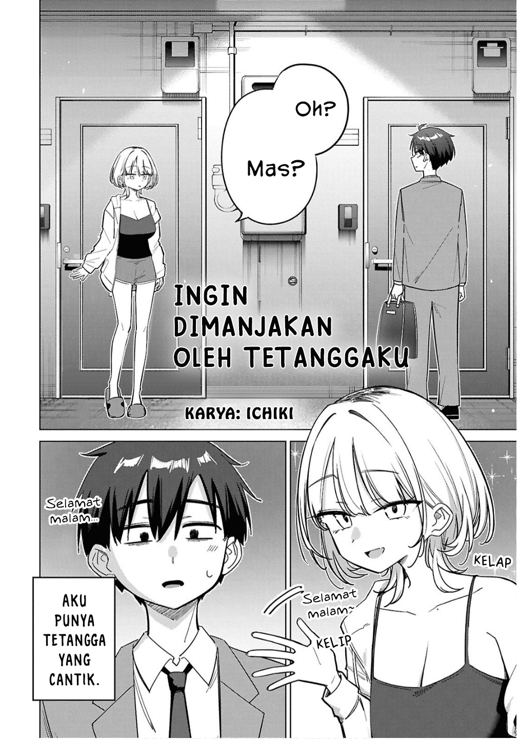 Otonarisan ni Iyasaretai Chapter 0 - halaman 1