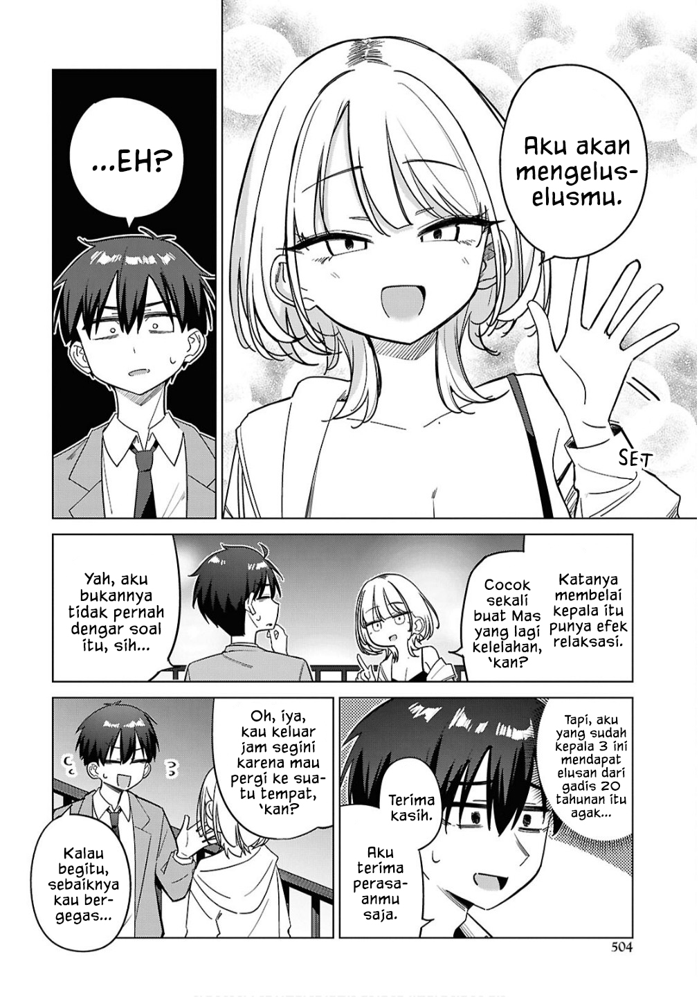 Otonarisan ni Iyasaretai Chapter 0 - halaman 5