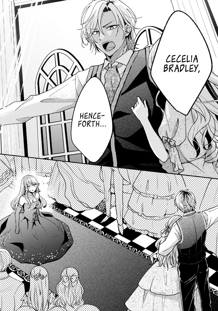 Oujisama nante, Kocchi kara Negaisage desu wa! Tsuihou sareta Moto Akuyaku Reijou, Mahou no Chikara de Mikaeshimasu Chapter 1.1 - halaman 4