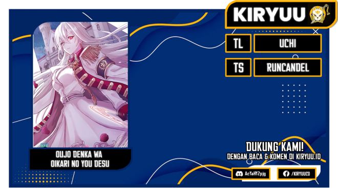 Oujo Denka wa Oikari no you desu Chapter 20 - halaman 1
