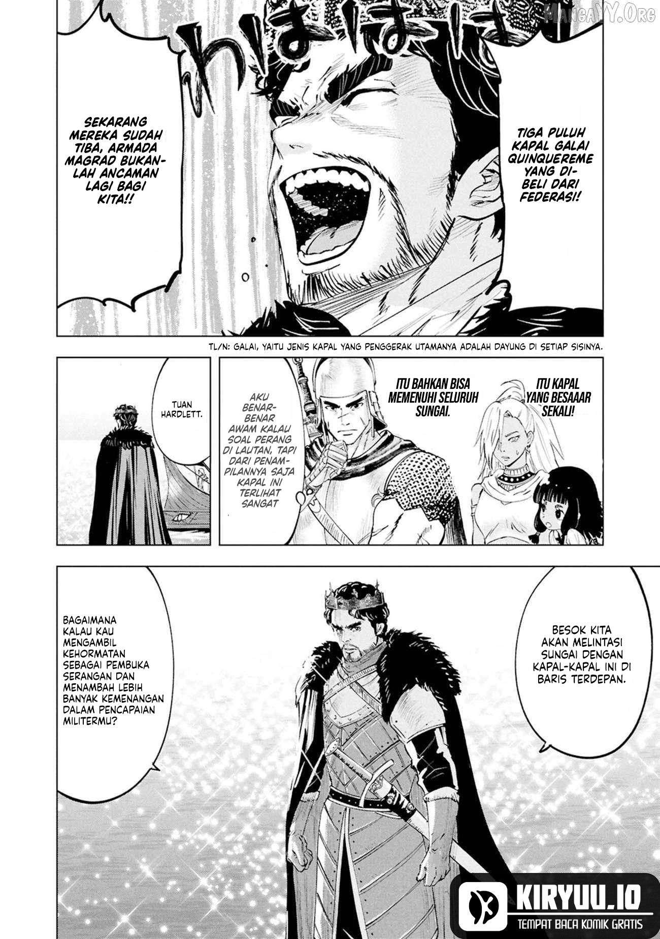 Oukoku E Tsuzuku Michi Chapter 109 - halaman 9