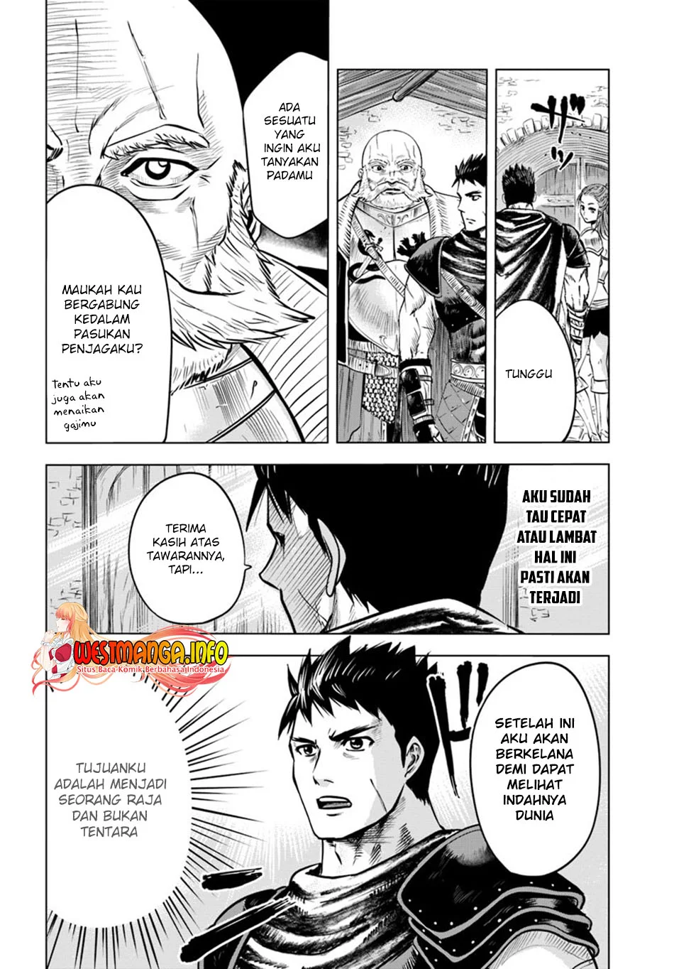 Oukoku E Tsuzuku Michi Chapter 6.2 - halaman 22