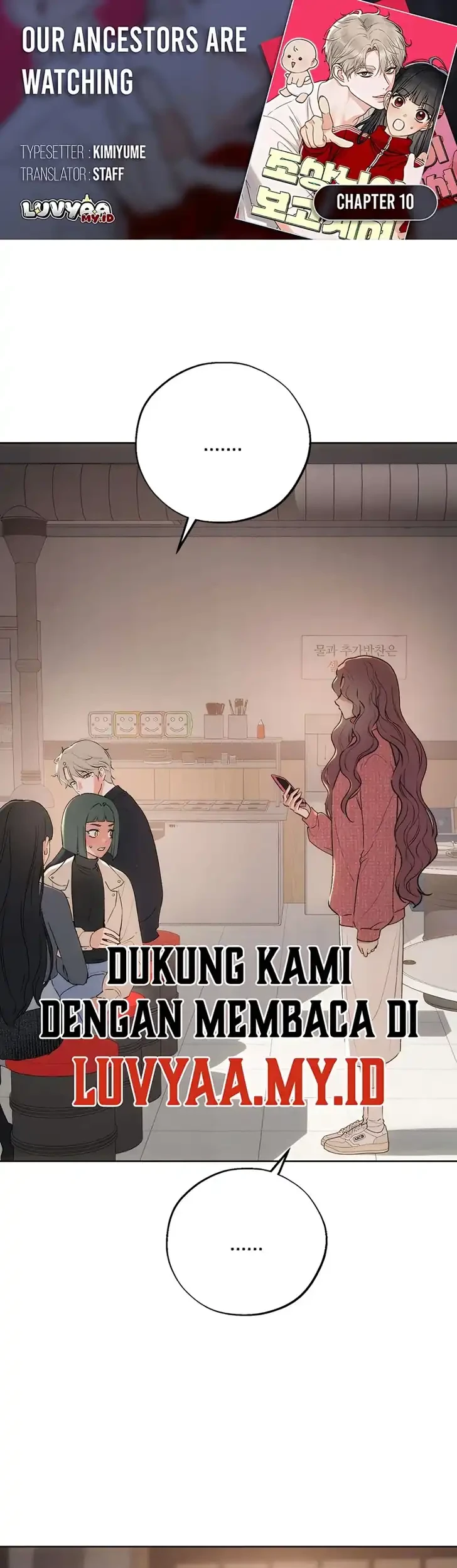 Our Ancestors are Watching Chapter 10 - halaman 1