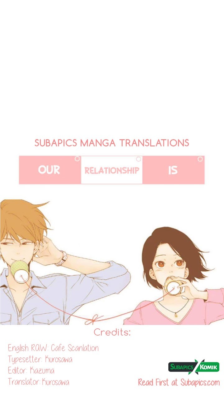 Our Relationship Is… Chapter 9 - halaman 1