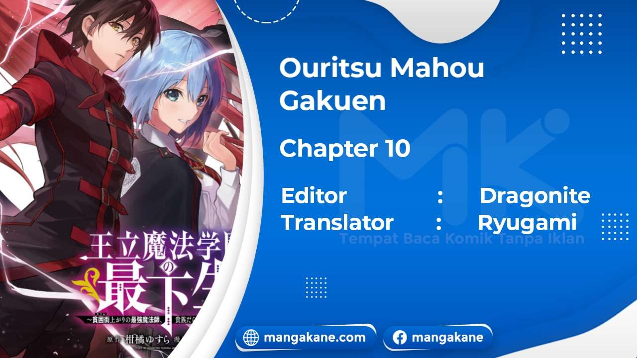 Ouritsu Mahou Gakuen no Saikasei: Slum Agari no Saikyou Mahoushi, Kizoku darake no Gakuen de Musou suru Chapter 10 - halaman 2