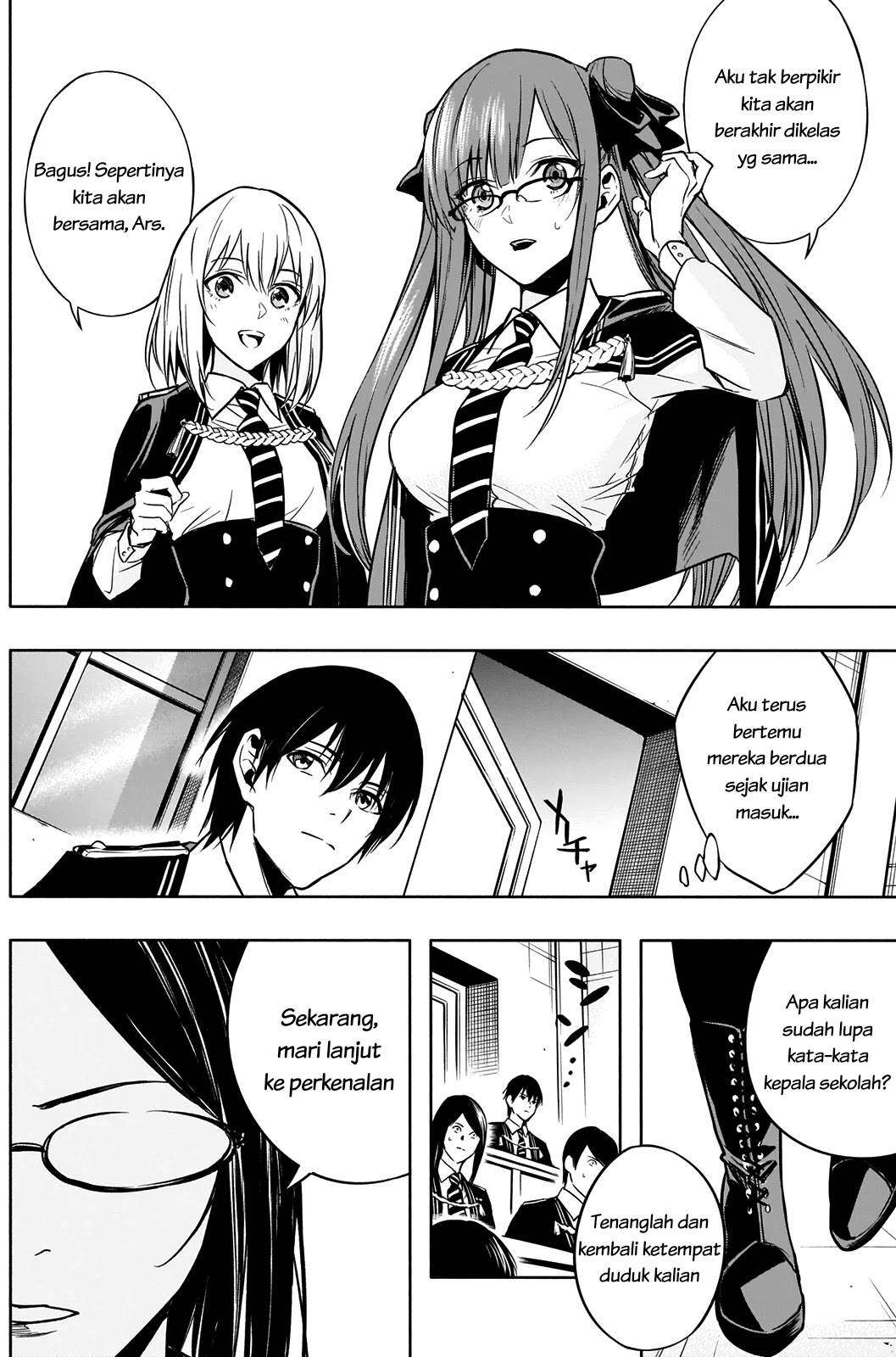 Ouritsu Mahou Gakuen no Saikasei: Slum Agari no Saikyou Mahoushi, Kizoku darake no Gakuen de Musou suru Chapter 11 - halaman 6