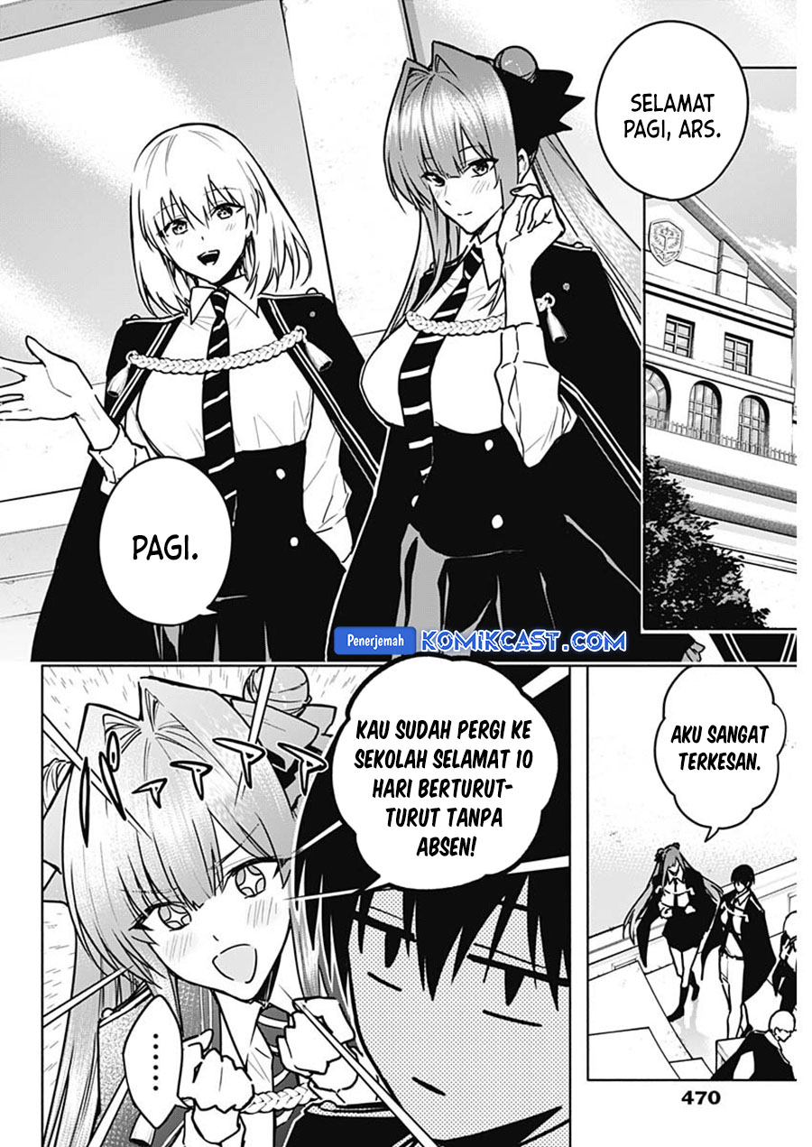 Ouritsu Mahou Gakuen no Saikasei: Slum Agari no Saikyou Mahoushi, Kizoku darake no Gakuen de Musou suru Chapter 111 - halaman 3