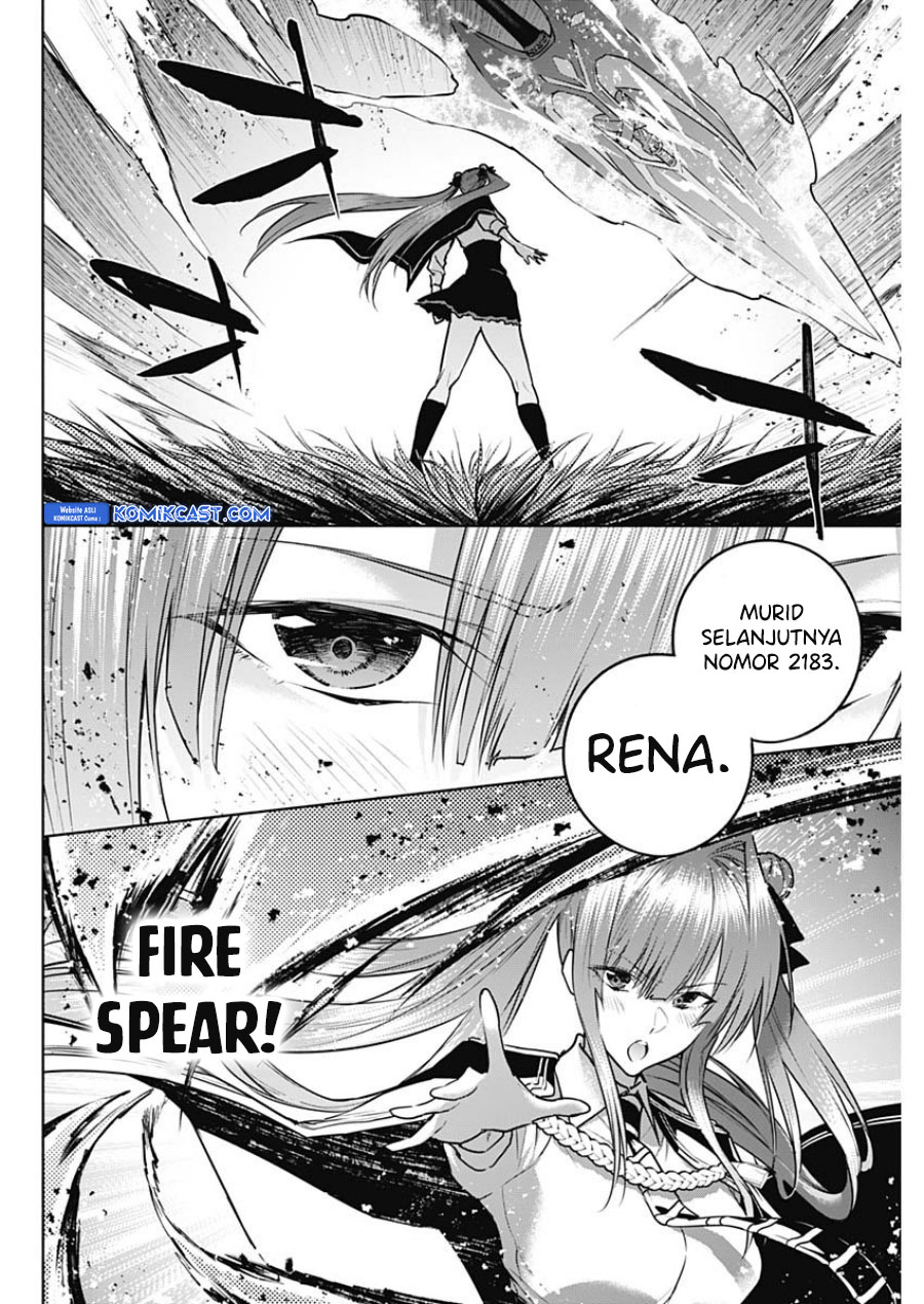 Ouritsu Mahou Gakuen no Saikasei: Slum Agari no Saikyou Mahoushi, Kizoku darake no Gakuen de Musou suru Chapter 116 - halaman 2