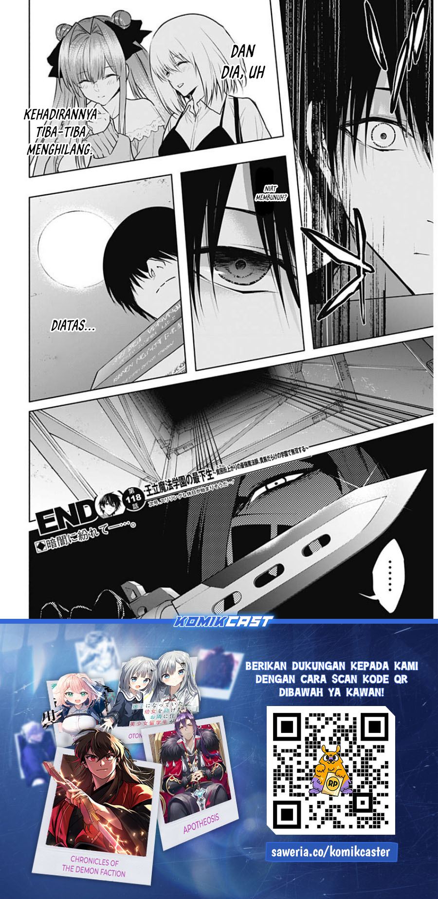 Ouritsu Mahou Gakuen no Saikasei: Slum Agari no Saikyou Mahoushi, Kizoku darake no Gakuen de Musou suru Chapter 118 - halaman 19