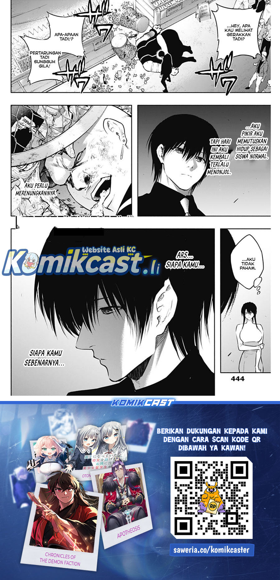 Ouritsu Mahou Gakuen no Saikasei: Slum Agari no Saikyou Mahoushi, Kizoku darake no Gakuen de Musou suru Chapter 124 - halaman 9