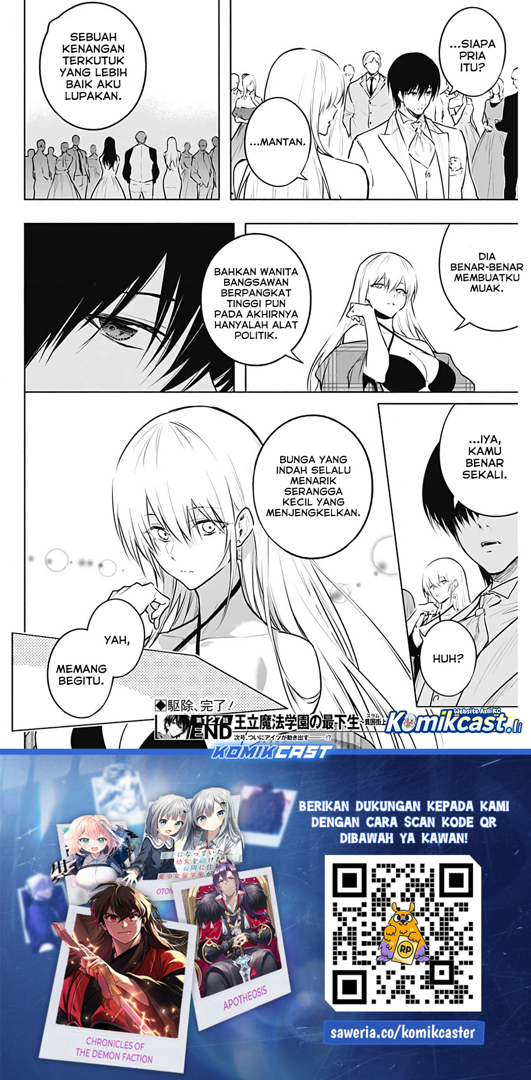 Ouritsu Mahou Gakuen no Saikasei: Slum Agari no Saikyou Mahoushi, Kizoku darake no Gakuen de Musou suru Chapter 127 - halaman 9