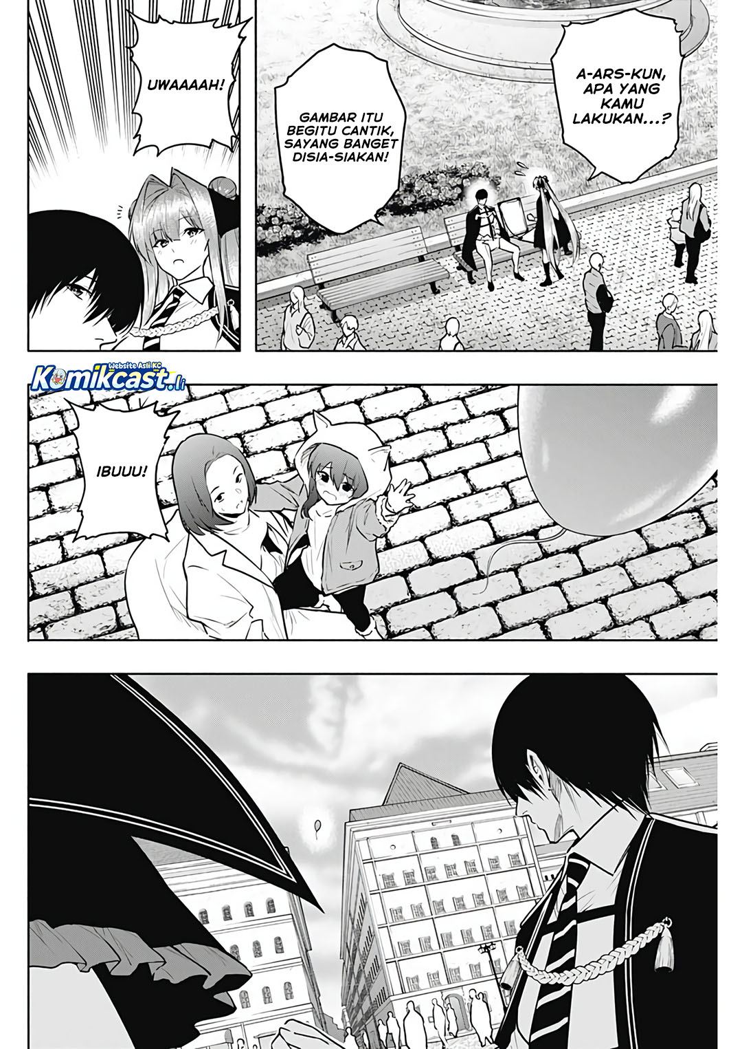 Ouritsu Mahou Gakuen no Saikasei: Slum Agari no Saikyou Mahoushi, Kizoku darake no Gakuen de Musou suru Chapter 132 - halaman 1