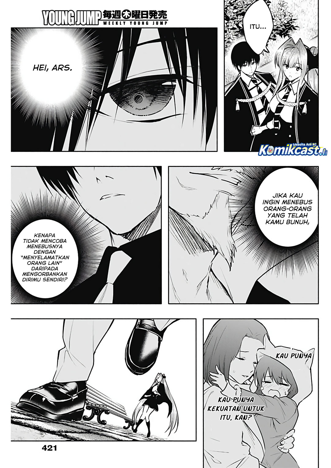 Ouritsu Mahou Gakuen no Saikasei: Slum Agari no Saikyou Mahoushi, Kizoku darake no Gakuen de Musou suru Chapter 132 - halaman 2