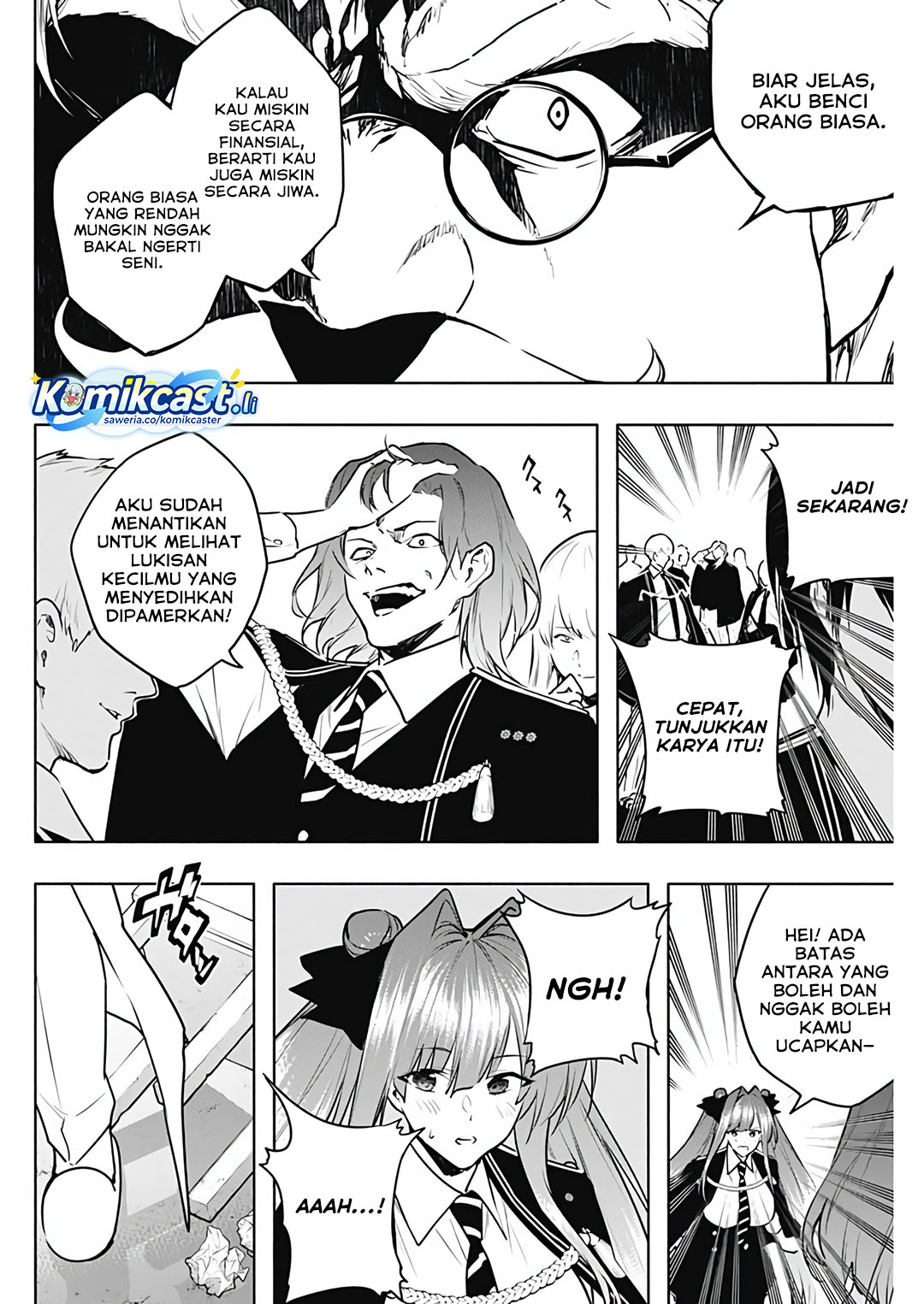 Ouritsu Mahou Gakuen no Saikasei: Slum Agari no Saikyou Mahoushi, Kizoku darake no Gakuen de Musou suru Chapter 133 - halaman 1